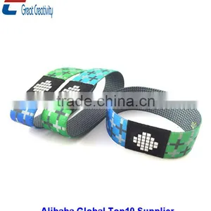 Custom Thin Adjustable Wristband Elastic NFC thumbnail-1