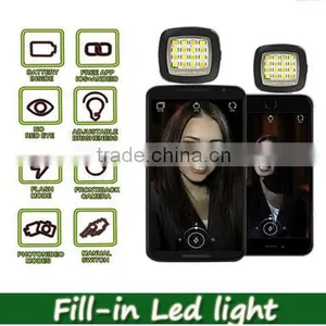 Mobile Phone Flash Fill Light Rechargeable Selfie Light Ring thumbnail-1