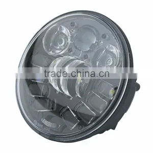 Black&Chrome 5-3/4'' 5.75" Daymaker Projector Headlight For CVO Dyna Fat Street Bob thumbnail-2