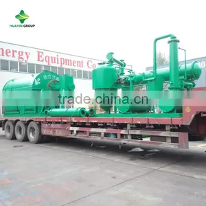 Small Capacity 10kg to 5T Waste Tyre Recycling Pyrolysis Plant To Oil Sold to 44 Countries thumbnail-3