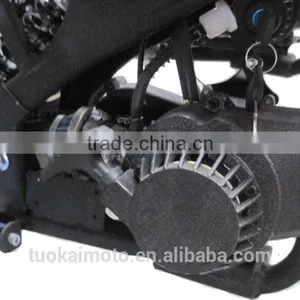 Top Quality 49cc 2-stroke Pull Start Girl Mini Dirt Bike for Sale (TKD50-011) thumbnail-6
