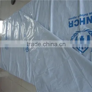 Covering Refugee Tarpaulin, PE Materials Canvas, High Tensile Korea Tarpaulin thumbnail-2