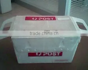 Corrugated Plastic Storage Bins With Lids thumbnail-1