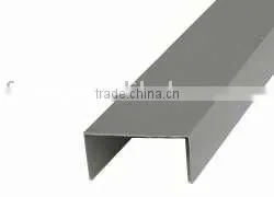 Extruded Aluminum Channel U H Channel Profile 6063 thumbnail-1