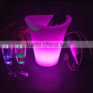 Colour Change Remote Control Beer and Champange Holder Ice Bucket thumbnail-1