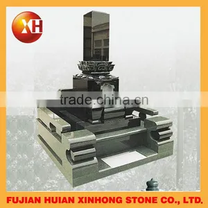 Purple Cemetery Headstone Tombstone for Cremation Landscape Design thumbnail-5