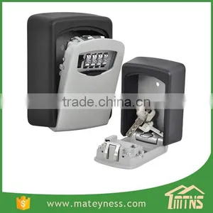 Wall Mount Holder 4 Digit Combination Key Safe Storage Lock Box thumbnail-5