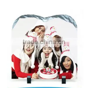 White Coated Sublimation Classic Photo Slate for Heat Press Printing thumbnail-1