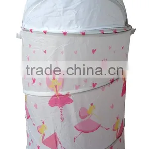 Pop-up Folding Laundry Baskets With Lid thumbnail-1