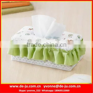 Cotton Polyester Fabric Napkin Box thumbnail-1