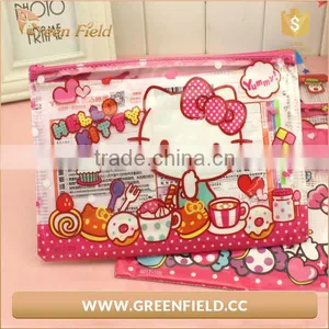 Newest Hello Kity Transparent Pencil Bag,pencil Case for Promotion thumbnail-1
