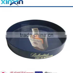 13" Non-Skid Serving Tray With High Edge thumbnail-2