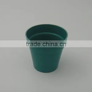 Anhui Green Wholesale Popular Square Bamboo Fibre Mini Plant Pot, Flower Pot thumbnail-2