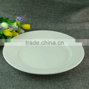 High-Quality Fine Porcelain Dinner Plate, Ceramic Round Flat Plates Cheap Porcelain Plate and Dishes thumbnail-1