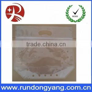 Transparent CPP Slider Zip Lock Fruit Bag With Handle and Air Holes thumbnail-6