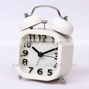 Supply Creative Retro Twin Bell Alarm Clock / Square Alarm Clock thumbnail-1