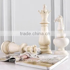 Home Decoration Accessories Vintage Resin Internation Chess Figurines thumbnail-2