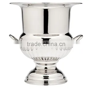 Large Nickel Plated Wine Buckets for Sale thumbnail-1