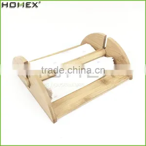 Bamboo Toilet Tissue Holder/table Tissue Holder Homex-BSCI thumbnail-1