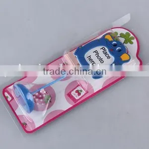 Cartoon Car/animal Design Silicone Vertical Mini Photo Frame Hot Sale Photo Holder thumbnail-3