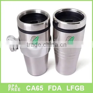 16oz Double Wall Stainless Steel Travel Mug thumbnail-1