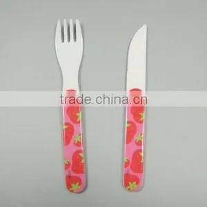 Hot-Selling Melamine Dinner Ware Fork & Spoon Set thumbnail-1