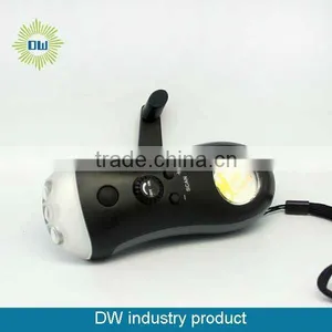 Small Led Dynamo Booty Flashlight Radio thumbnail-1