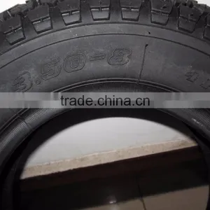 3.50-8/4.00-8 Tire and Tube for Tool Cart and Garden Trolley Use thumbnail-3
