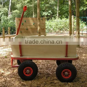 Tool Cart Garden Wooden Tool Cart TC1812M for Children,carton Package thumbnail-5