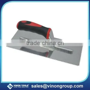Germany Notched Trowel, Plastering Trowel (Construction Tools) thumbnail-1