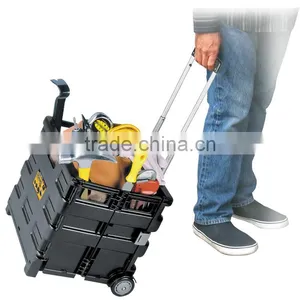 Pack and Roll Lightweight Folding Shopping and Utility Cart thumbnail-1