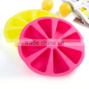 Large Round Silicone Cake Mould Slice Wheel Design Cake Tools thumbnail-1