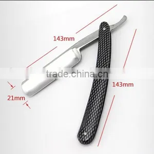 Stainless Steel Folding Straight Barber Razor With Stainless Steel Blade thumbnail-3