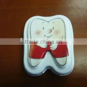 Tooth Shaped Metal Box for Mints thumbnail-1