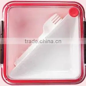 1.2L Food Grade Square Shape Seal Bento Kids Lunch Box thumbnail-4