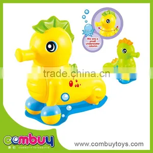Funny Battery Operated Hippocampus Plastic Toy Horses That Walk thumbnail-1
