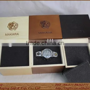 Customized Wood Watch Box With Sponge for Men Watch thumbnail-1