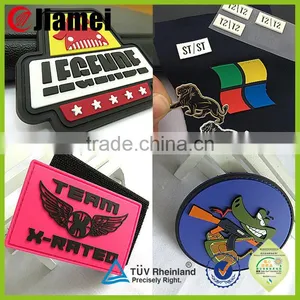 High Quality Adhesive Private Pvc Rubber Label thumbnail-2