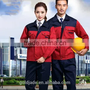 Customized Manufactorying Long-sleeve Workwears Mender Mechanic Workers Uniform thumbnail-5