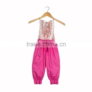Wholesale New Rompers Backless Baby Girl Jumpsuits 2017 Kids Long Pants Kids Clothes thumbnail-1
