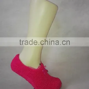 Super Soft Cozy Footsie Slipper Socks With Grippers - One Size Fits Most thumbnail-5