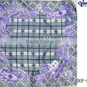 Fashion Checked Square Shawl thumbnail-1