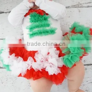 Children Christmas Gifts for Little Baby Pettiskirt and Long Sleeve Shirt With Christmas Tree Baby Outfit thumbnail-2
