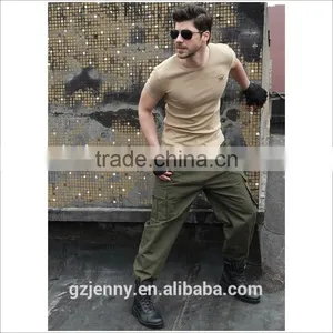 2016 New Model Custom Plain Army Combat t Shirt Military Clothing for Men thumbnail-4