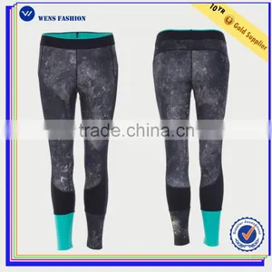 Women Sublimation Sport Pants Wholesale Fitness Yoga Wear Leggings thumbnail-1