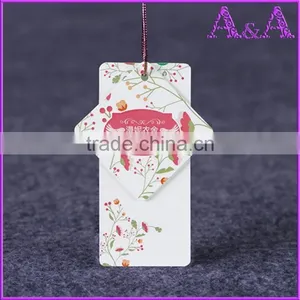 New Design Art Paper Printing Cheap Custom Hang Tags Wholesale thumbnail-2