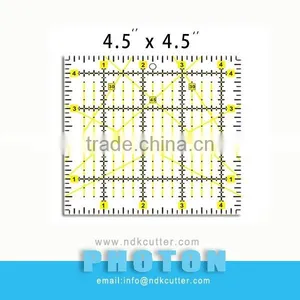 Quilting & Sewing Ruler 15x15cm thumbnail-6