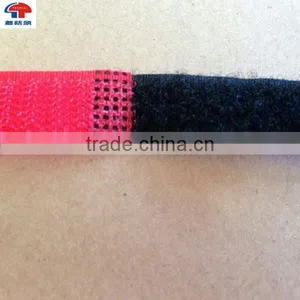Red and Black Adjustable Hook and Loop Fastener Tape With Buckle thumbnail-4