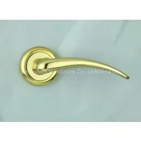 DA101-11 Brass Classy Lever Rose Door Handle thumbnail-1