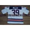 2010-NHL-Size 48-54-> #39 Miller American Olympic White NHL Jersey thumbnail-1